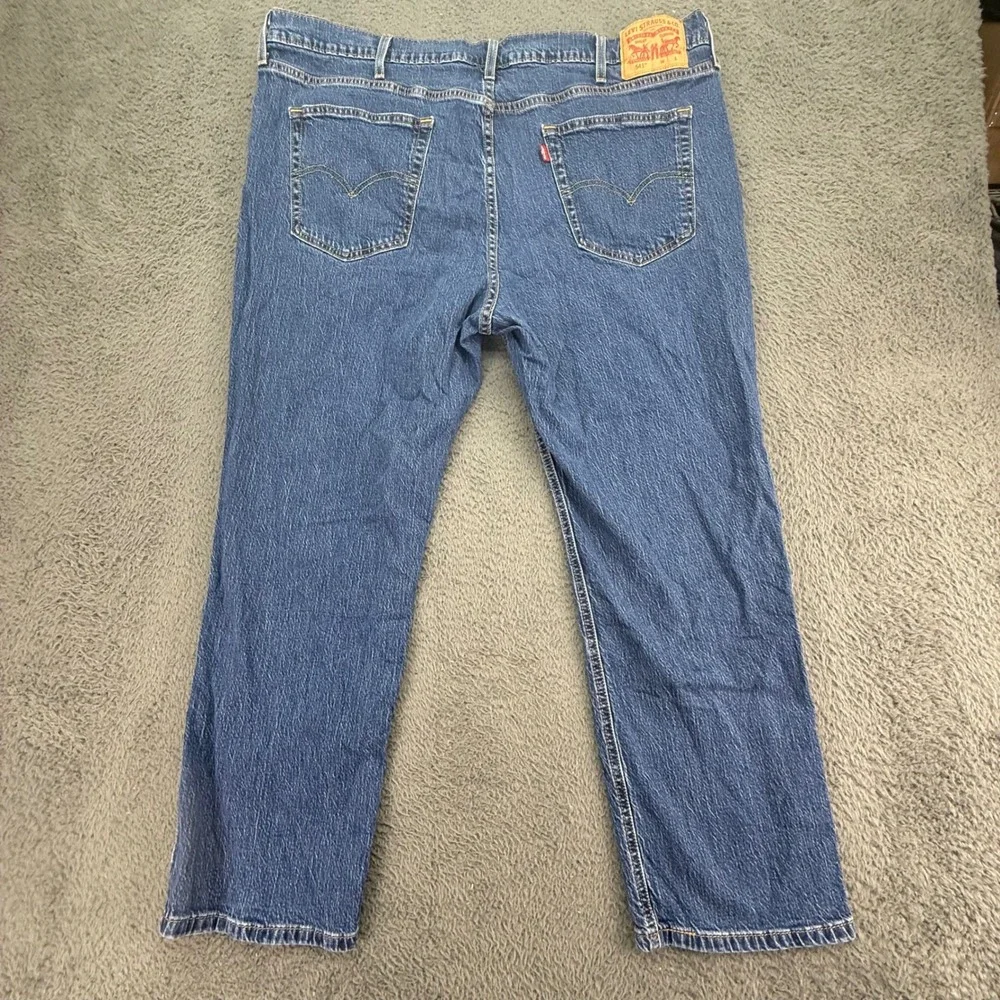 Levi's‎ 541 Athletic Taper Jeans Mens 44x30 Blue Stretch Denim Pants 18757-0143